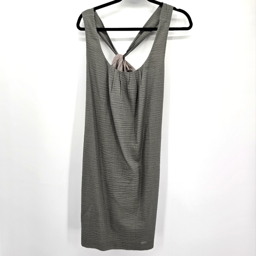 J. Crew twist back breathable Shirt dress women's size 12 nwot